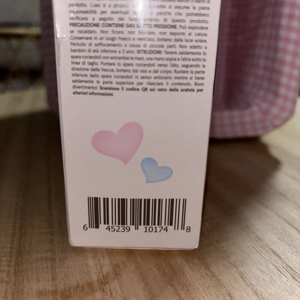 Prime Pure Gender Reveal GIRL Set Of 2 Powder Cannons Pink Surprise NEW